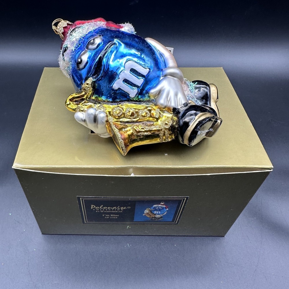 KURT ADLER POLONAISE I'M BLUE M&M AP1324